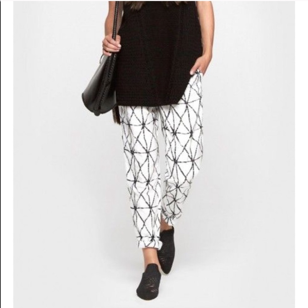 A.L.C Geo print jogger pants